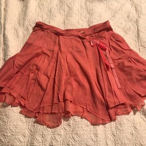 Abercrombie and Fitch rose layered skirt - XS